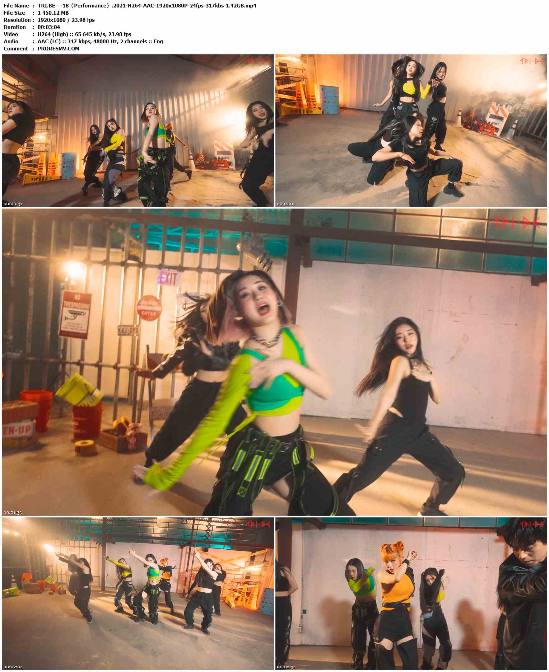 TRI.BE -18（Performance）.2021-H264-AAC-1920x1080P-24fps-317kbs-1.42GB官方MV_高清MV